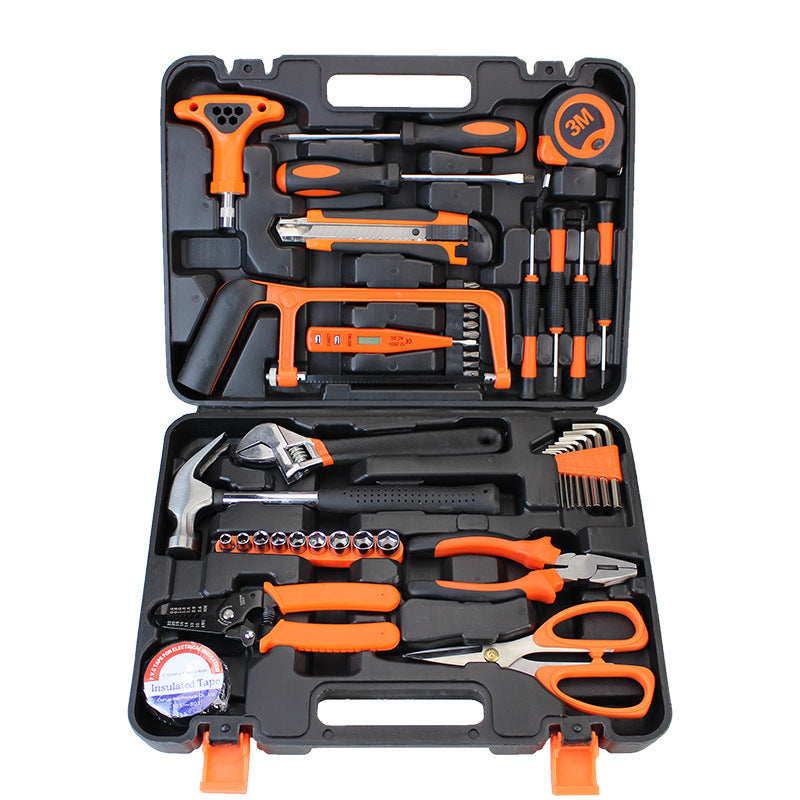 Hardware toolbox set of tools suit hand tools household maintenance gifts wholesale multi-style