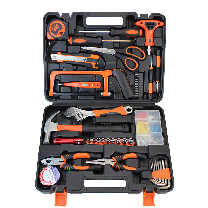 Hardware toolbox set of tools suit hand tools household maintenance gifts wholesale multi-style