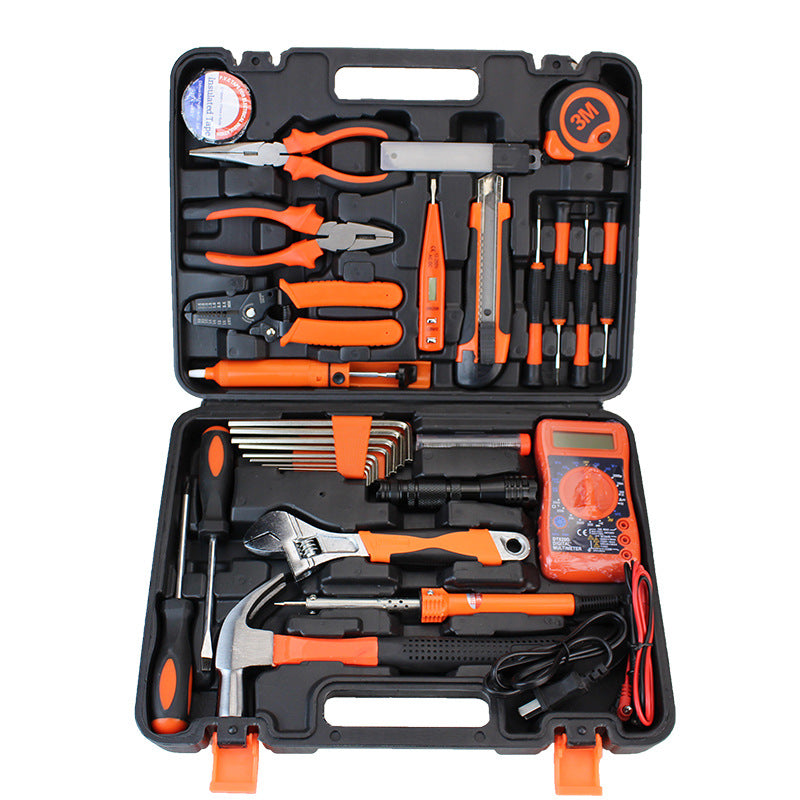 Hardware toolbox set of tools suit hand tools household maintenance gifts wholesale multi-style