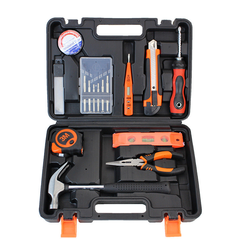 Hardware toolbox set of tools suit hand tools household maintenance gifts wholesale multi-style