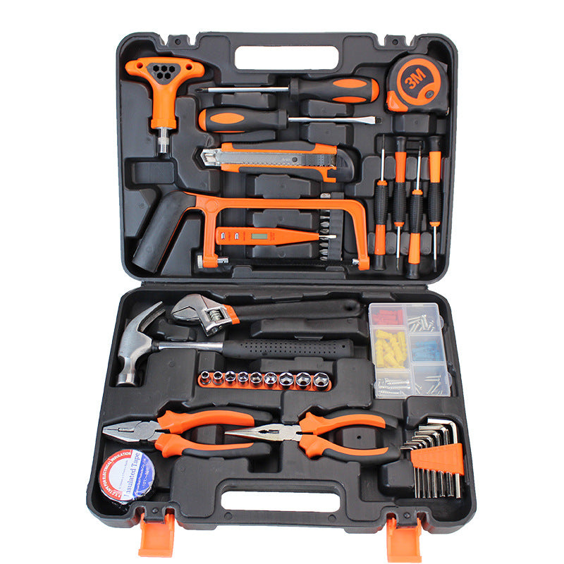 Hardware toolbox set of tools suit hand tools household maintenance gifts wholesale multi-style