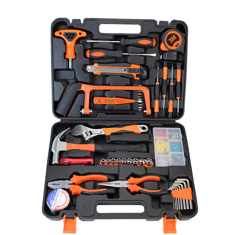 Hardware toolbox set of tools suit hand tools household maintenance gifts wholesale multi-style