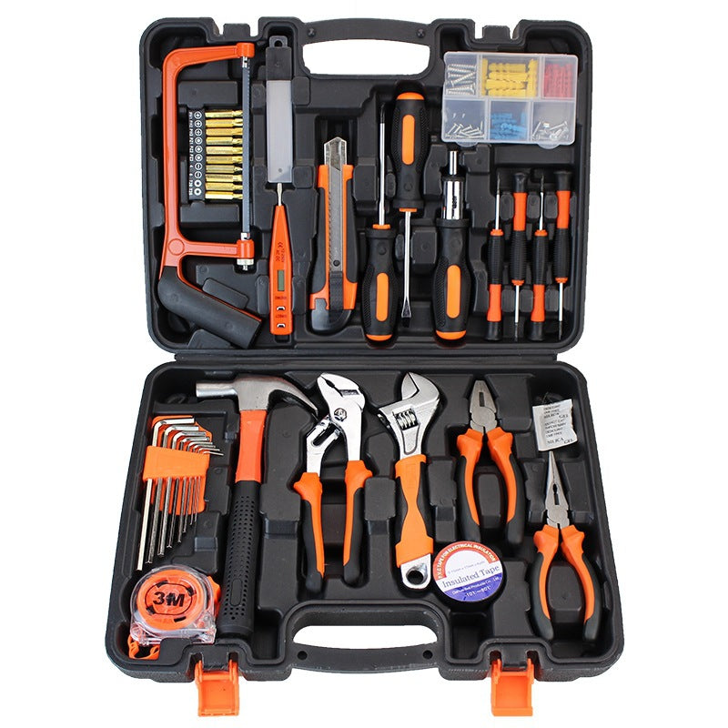 Hardware toolbox set of tools suit hand tools household maintenance gifts wholesale multi-style