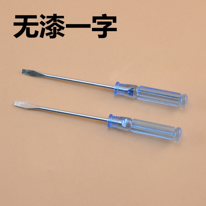 Screwdriver Cross Mini Transparent Screwdriver Crystal Magnetic Small Screwdriver