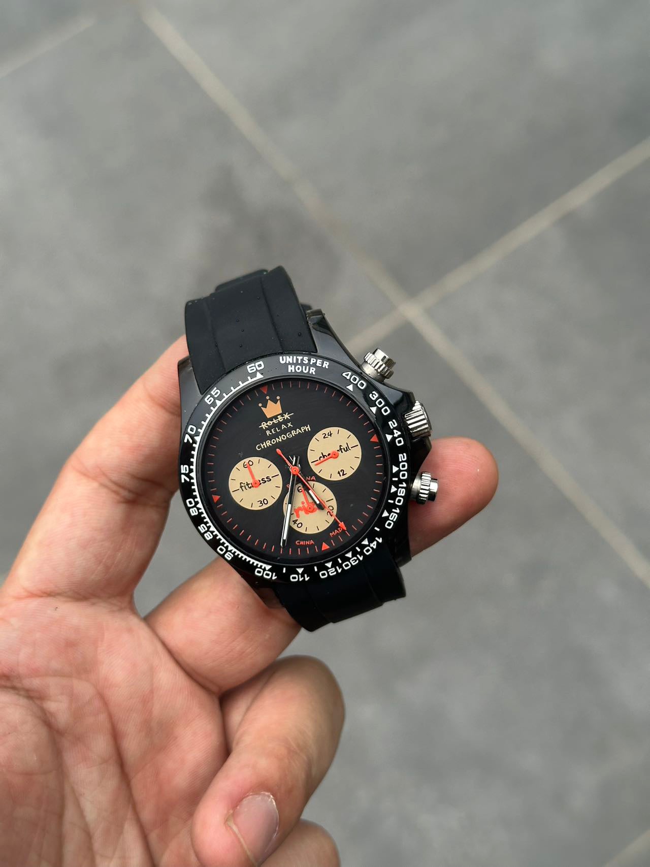 Panda Palette Chronographe Waterproof Luminous