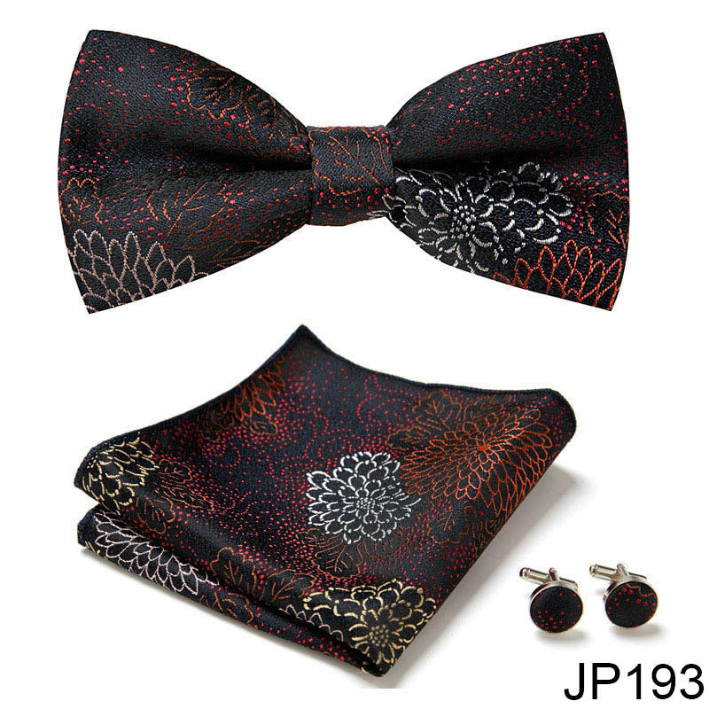 Men's Formal Suit British Korean Bow Tie