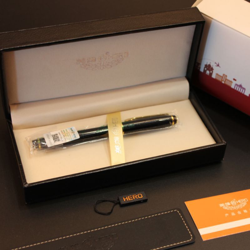 HERO HERO Pen 1702 Arc de Triomphe Fashion Gift Pen Business Writing Ink Pen