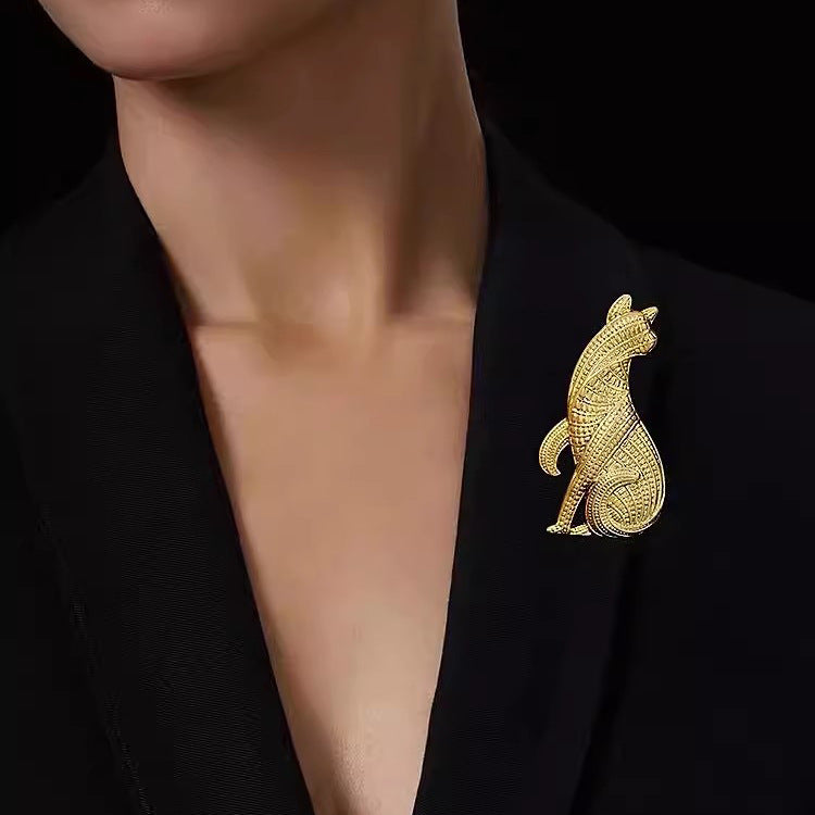 Brooch Alloy Corsage Niche Advanced Design Sense Pin Accessories