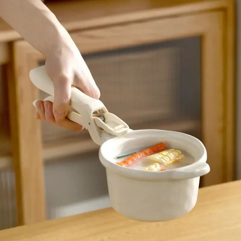 Hot Plate Gripper Clips Holder Tongs For Moving Hot Plate Bowls Pizza Pan Air Fryer Microwave Oven With Food Out