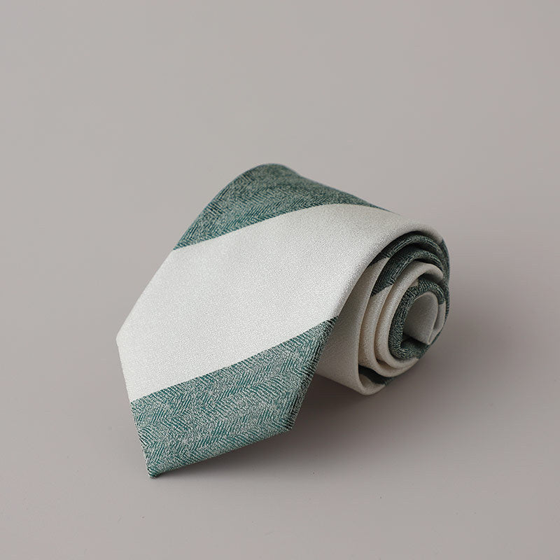 Korean Style Retro Light Color Hong Kong Style Tie