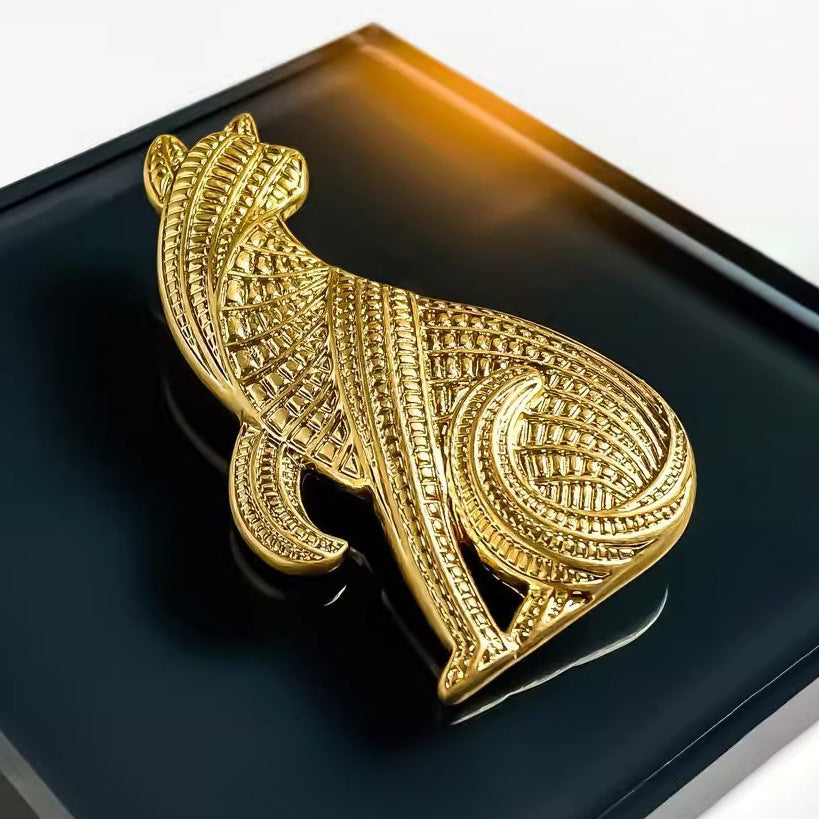 Brooch Alloy Corsage Niche Advanced Design Sense Pin Accessories