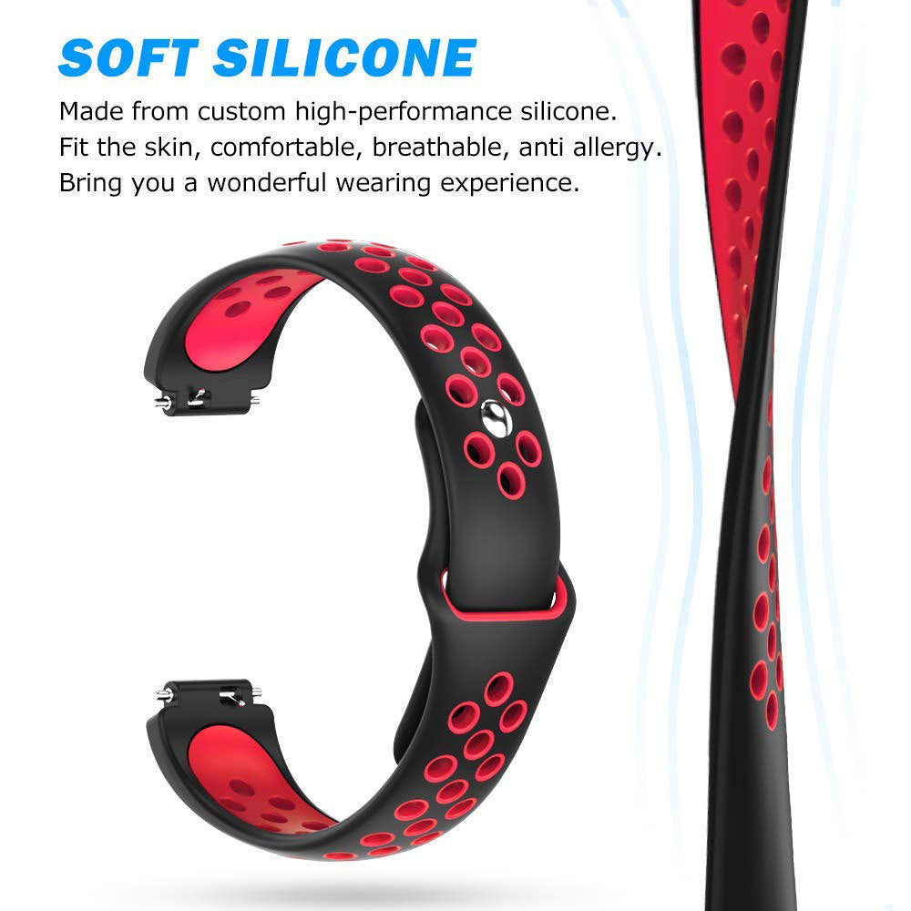 Two-color Strap Breathable Hole Silicone
