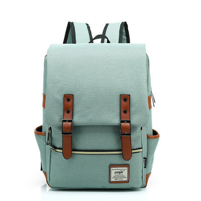 Korean Version of College and High School Student Schoolbags for Men and Women, British College Style Backpacks, Simple Computer Bags, Large Capacity Backpacks
