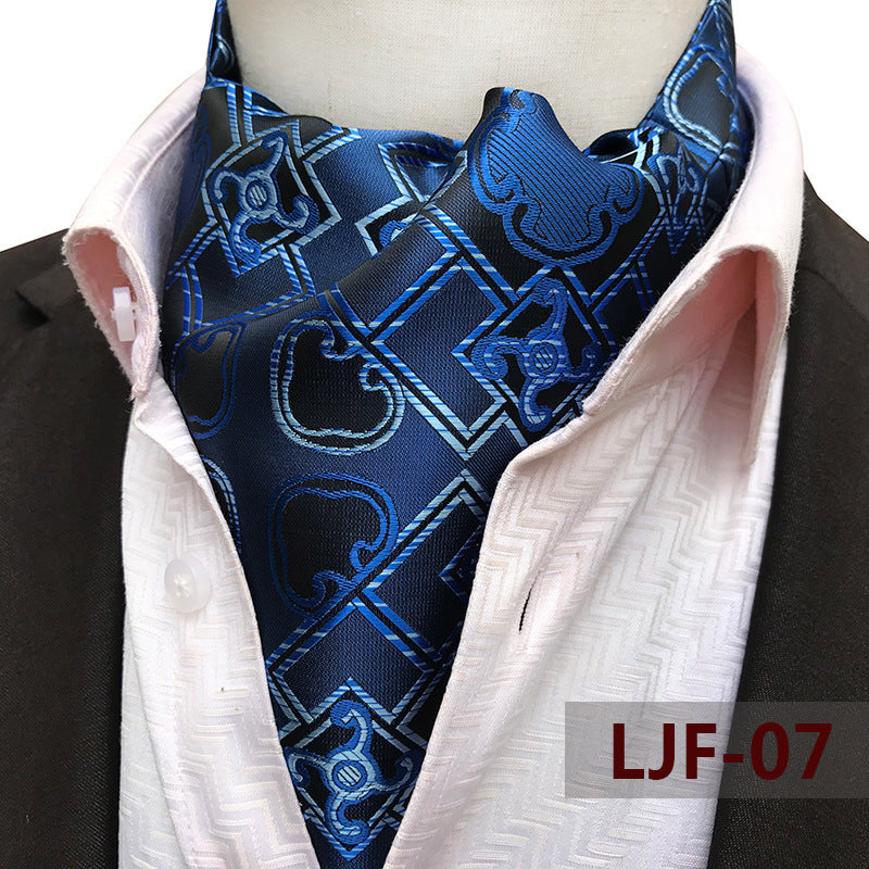 Men's Scarf Jacquard Polyester British