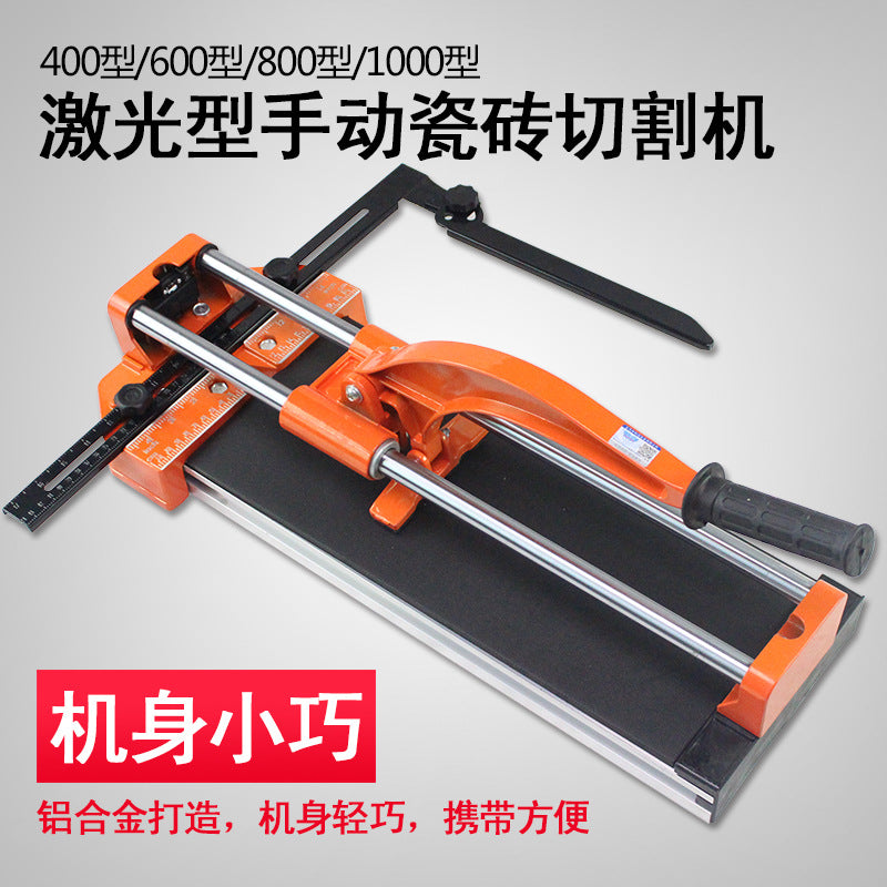 Manual tile cutting machine infrared 400/600/800/1000 floor tile hand push tile cutting machine push knife