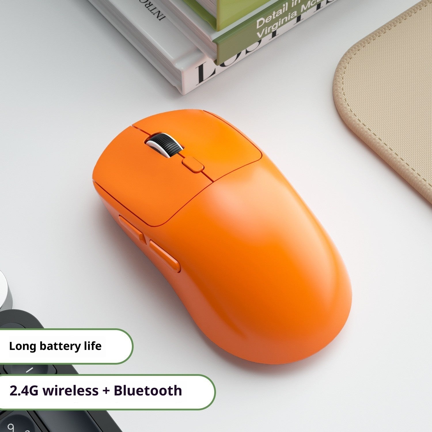 Bluetooth Wired Three-model Mouse Office Notebook Game Multi-color Mute Wireless Mouse