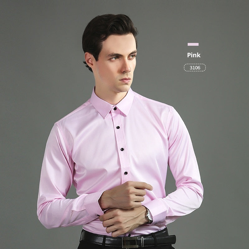 Casual Four-Way Stretch Long Sleeve Shirt