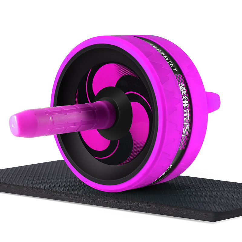 Silent Abdominal Muscle Wheel Fitness Equipment Sports Giant Wheel Abdominal Tightening Abdominal Muscle Training Abdominal Muscle Roller Belly Reduction Abdominal Wheel