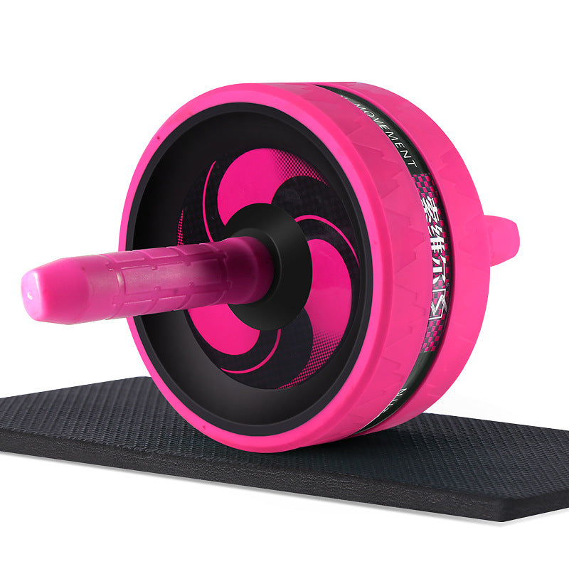 Silent Abdominal Muscle Wheel Fitness Equipment Sports Giant Wheel Abdominal Tightening Abdominal Muscle Training Abdominal Muscle Roller Belly Reduction Abdominal Wheel