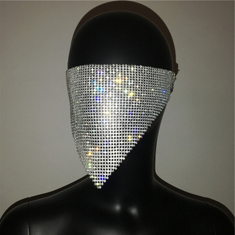 Explosive Metal  Jewelry Mask