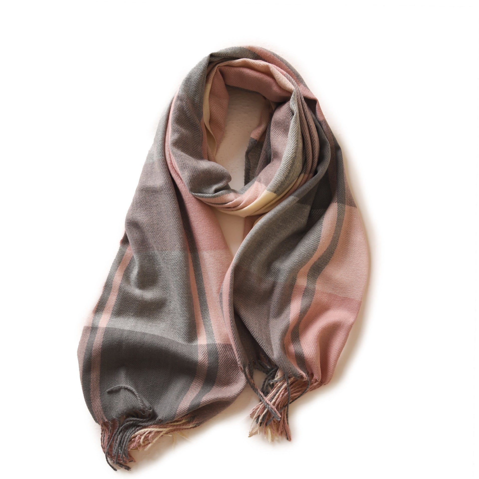 Thick Warm Tassel Artificial Cashmere Scarf