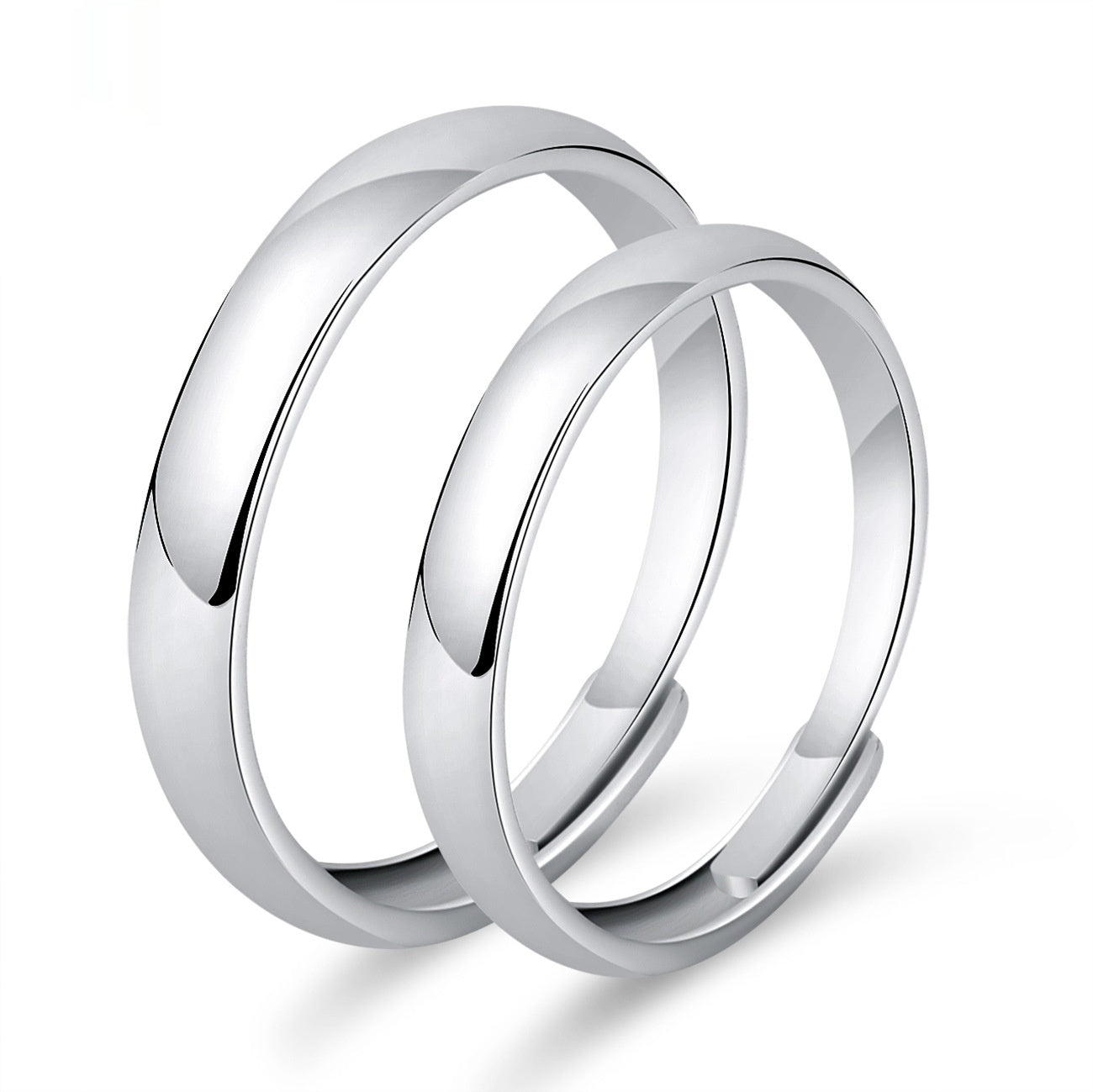 Moissanite Engagement Couple Couple Rings