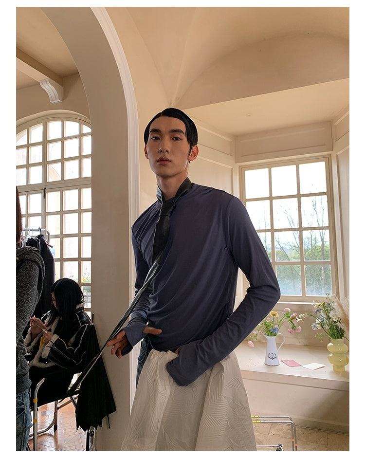 Erasable Retro Arrow-shaped Black Tie