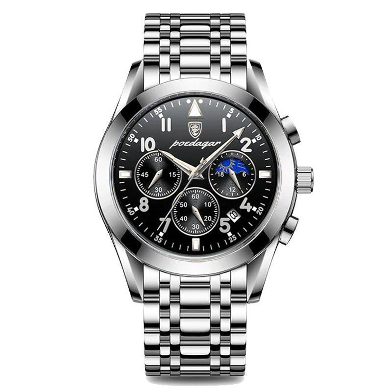 Black Tech Men's Watch Male Student Korean Fashion