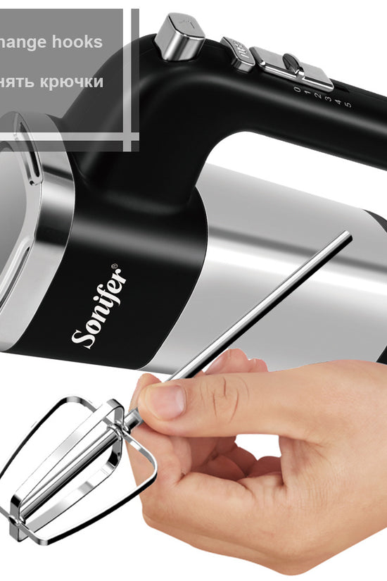 5 Speeds 500W High Power Electric Food Mixer Hand Blender Dough Blender Egg Beater Hand Mixer For Kitchen 220V
