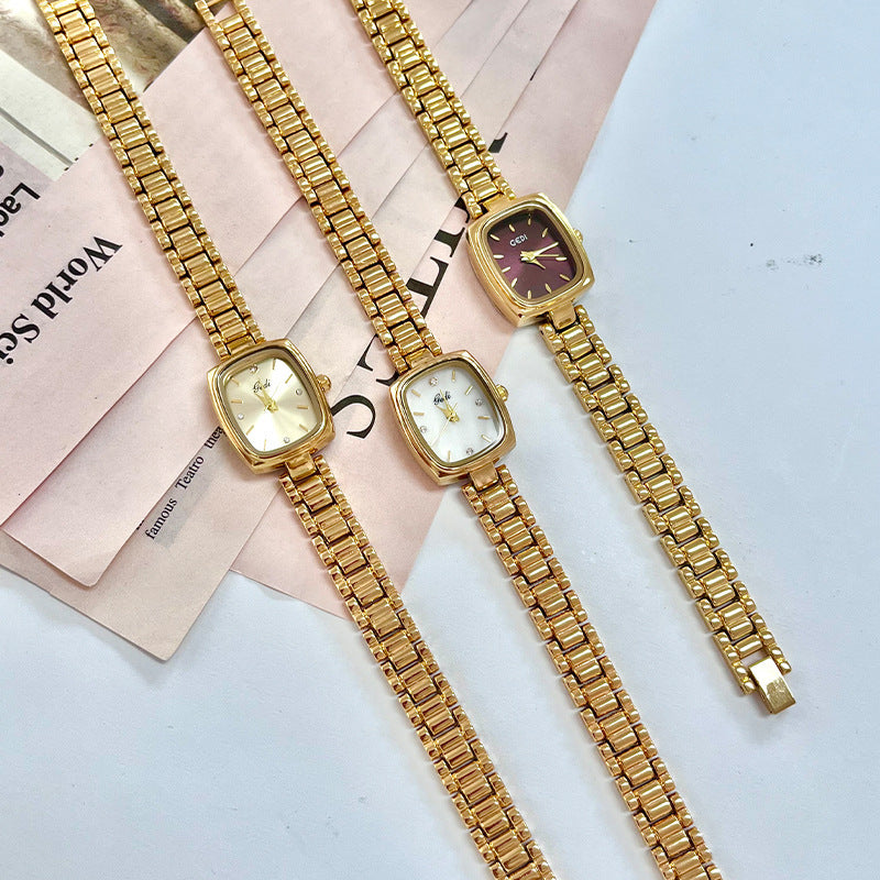 Niche High-end Small Gold Watch