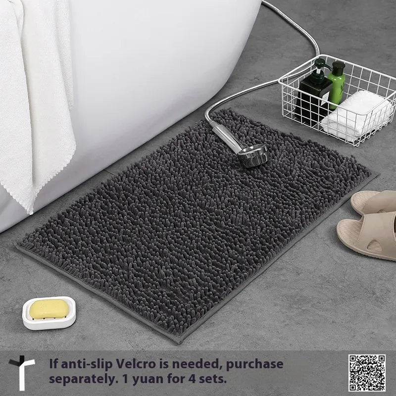 Bathroom Chenille Non-slip Absorbent Floor Mat