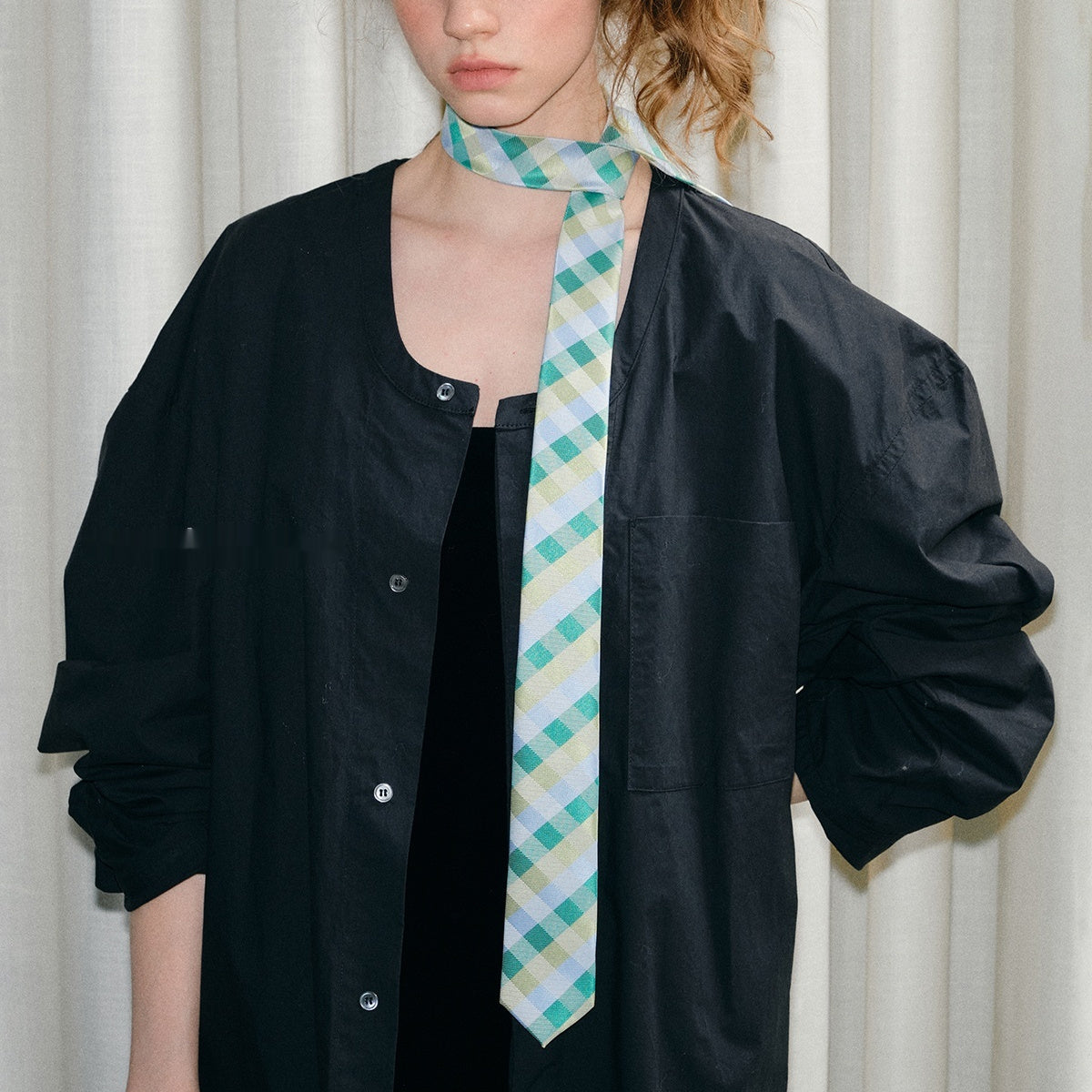 College Style Tie South Korea Design Tie Shirt