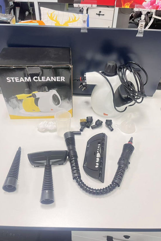 Handheld Multi-Surface Pressurized Steam Cleaner With 12 Accessories, Water Tank Multi-Purpose Steam Generator For Home Use, Natural Steam Cleaning Tiles, Floors, Bathrooms, Windows, Interior Decorati