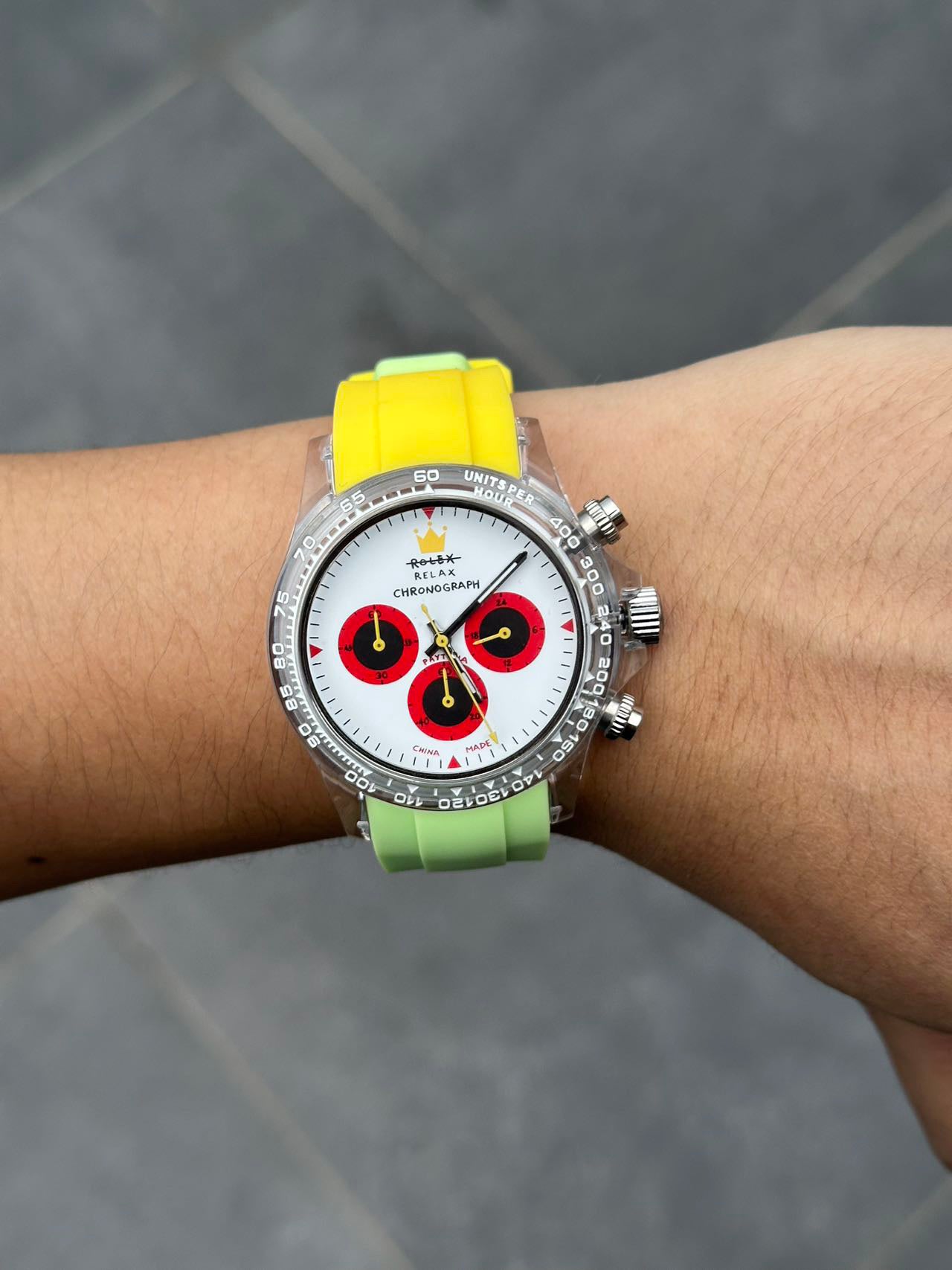 Panda Palette Chronographe Waterproof Luminous