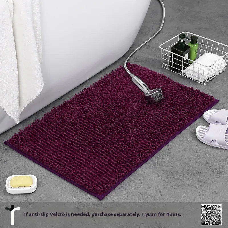 Bathroom Chenille Non-slip Absorbent Floor Mat
