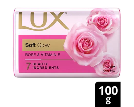 Lux Soap Rose & Vitamin E Soap 100gm