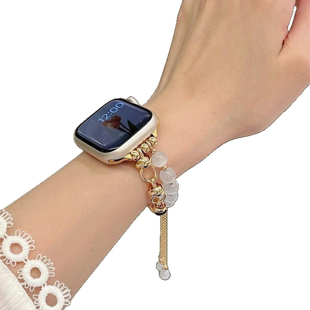 Hand-woven Three-color Opal Strap