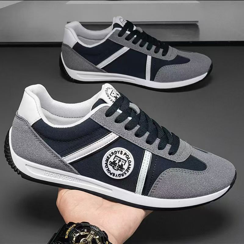 2025 Men's Shoes Spring and Autumn Casual Shoes Men's Fashionable All-match sneaker Men's Shoes Flying Woven Breathable Mesh Cloth Shoes