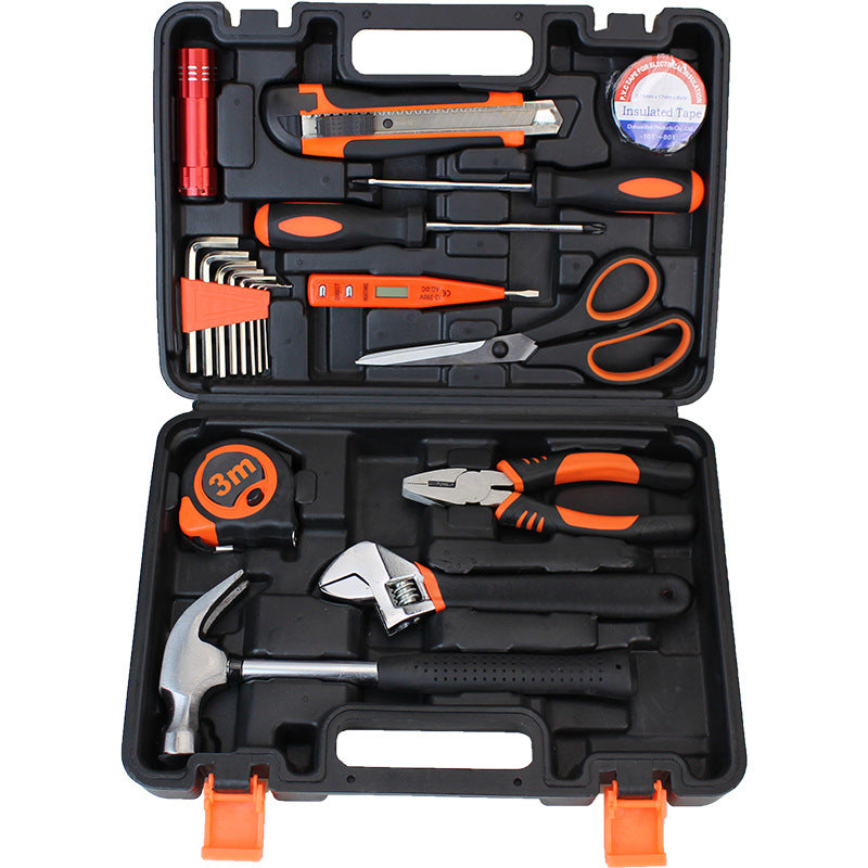 Hardware toolbox set of tools suit hand tools household maintenance gifts wholesale multi-style