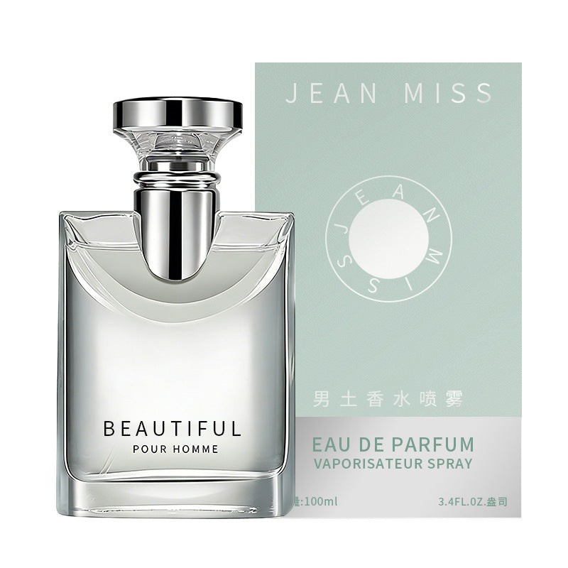 Douyin's Popular Blue Men's Perfume, Long-Lasting Fragrance, Cologne, Men's High-End Perfume