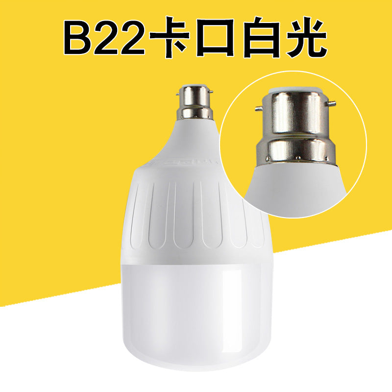 Led Light Bulb Energy-Saving Light Bulb E27 Screw Household Ultra-Bright Constant Current Plastic-Coated Aluminum High-Power Bulb