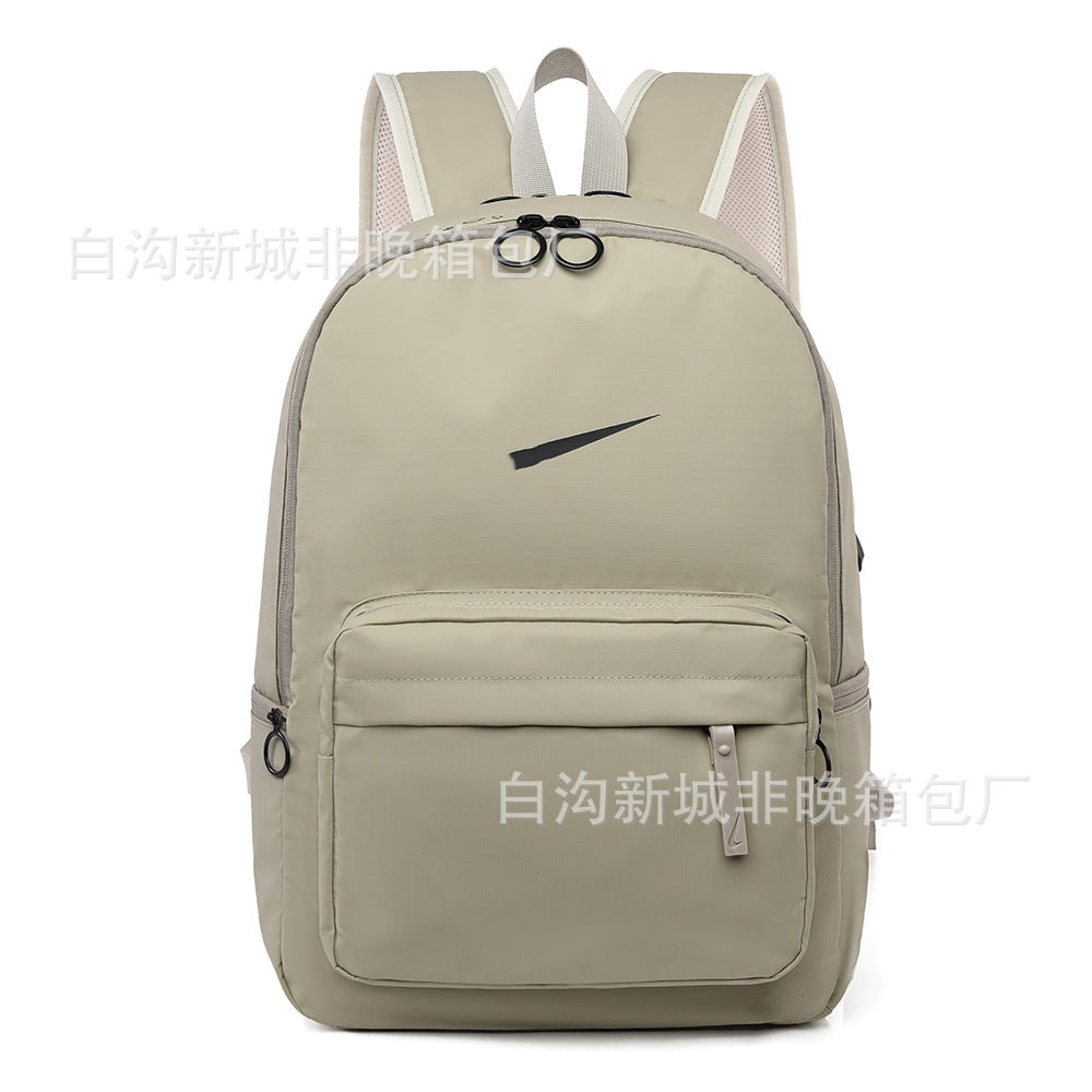 Trendy Backpack, Fashionable, Simple and Versatile Travel Backpack, Outdoor Sports Large Capacity Campus Waterproof Student School Bag