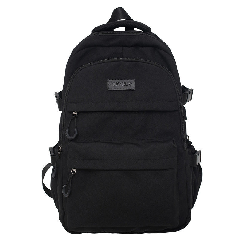 Schoolbags for Junior High School, High School, and College Students, New Fashionable Large-Capacity Backpacks, College-Style Class Casual Backpacks