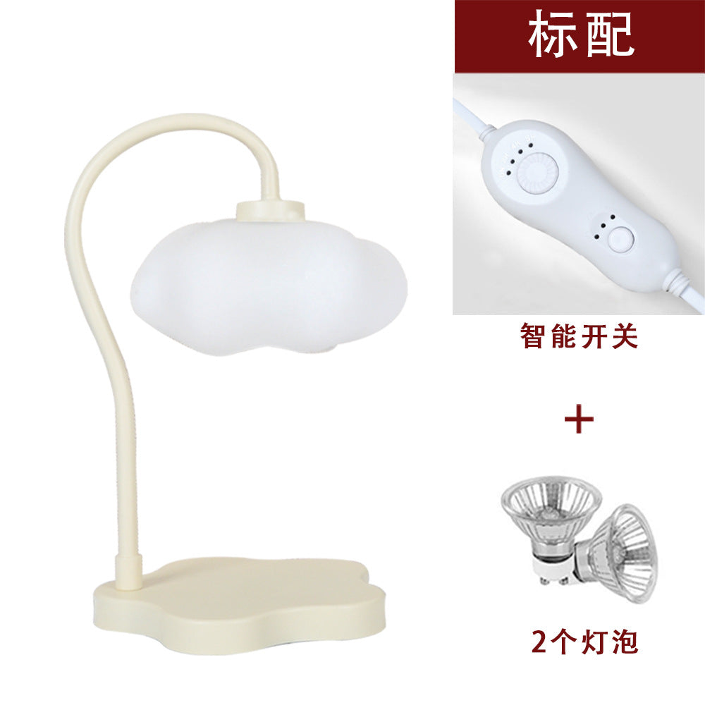 Creative Cloud Melted Wax Lamp Timing Dimming Atmosphere Night Light Expanding Scented Candle Scented Lamp Desktop Table Lamp