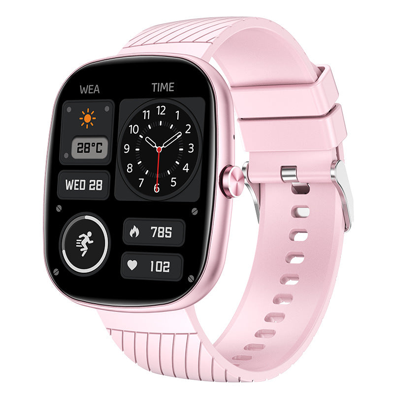 Hit Y13 Smartwatch with Gaming, Step Counting, Heart Rate Monitoring, Bluetooth Calling, Waterproof, Sports Monitoring, and Smart Reminders