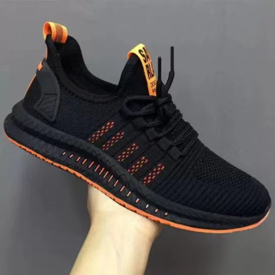Men's Sneakers, Men's Casual Sports Shoes, Comfortable, Breathable, Non-Slip, Wear-Resistant Sneakers, Cloth Shoes