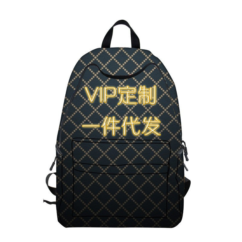Directly Supplied from the Manufacturer, Polyester Backpacks for Students, Customizable with Logo, Children's Backpacks, Anime-Theme
