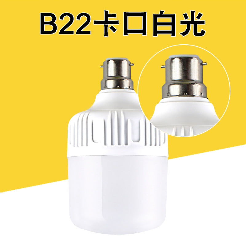 Led Light Bulb Energy-Saving Light Bulb E27 Screw Household Ultra-Bright Constant Current Plastic-Coated Aluminum High-Power Bulb