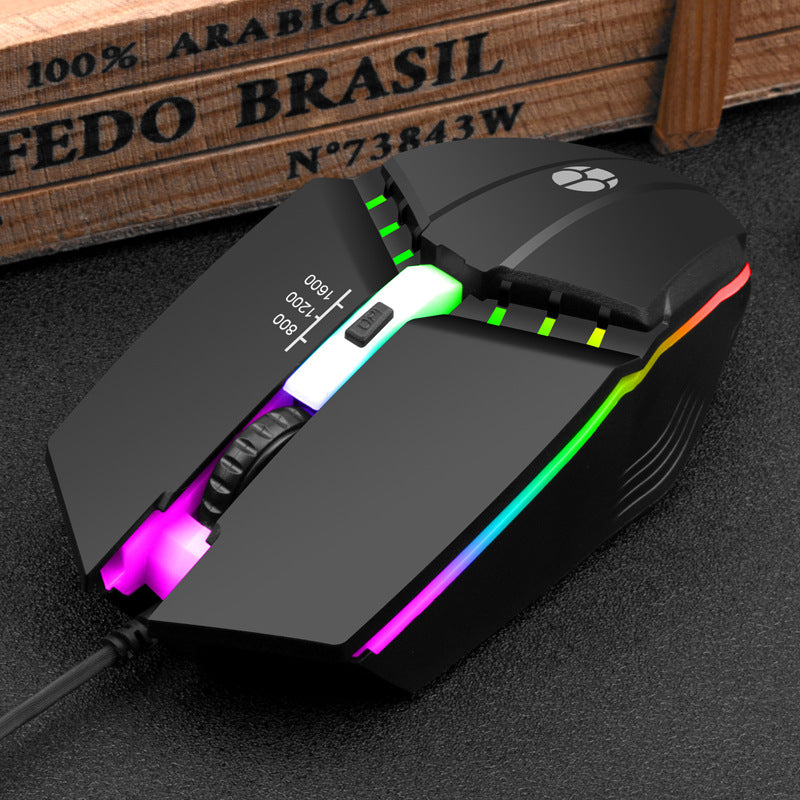 Neutral Wired USB Mouse Home Office Business Notebook Desktop