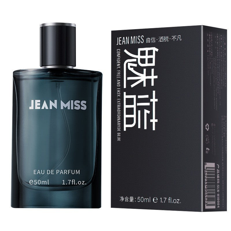 Douyin's Popular Blue Men's Perfume, Long-Lasting Fragrance, Cologne, Men's High-End Perfume